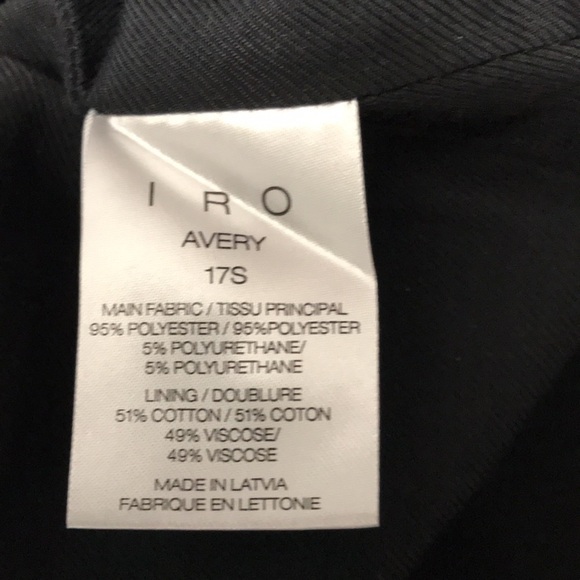 IRO Avery Black Skirt - Picture 6 of 7